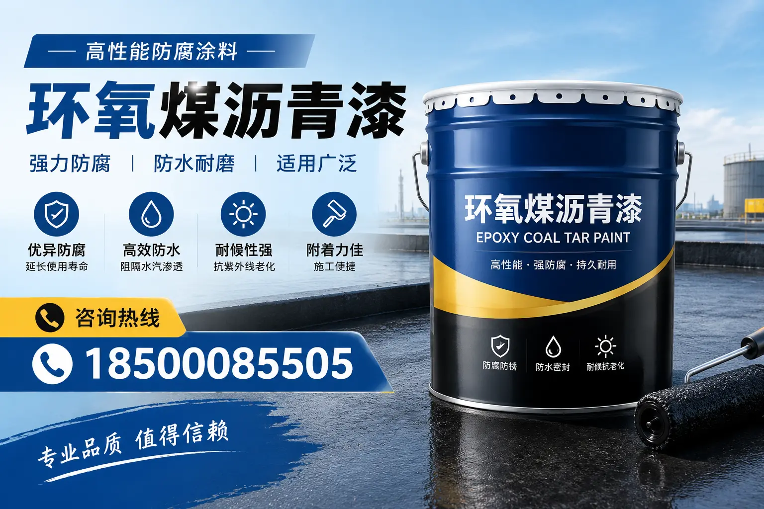 环氧煤沥青漆的主要成分与功能，阿勒泰用户深度了解